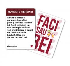 Joc de societate - Faci sau bei - Cupluri