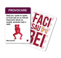 Joc de societate - Faci sau bei - Cupluri