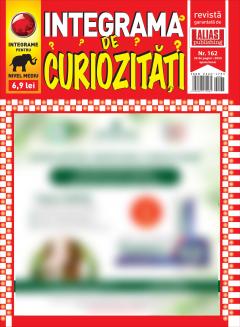 Integrama de curiozitati - Nr. 162/2025