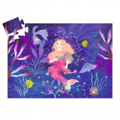 Puzzle - Sirena Ella, 36 piese