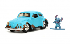 Set masina si figurina - Disney Stitch - Stitch & Volkswagen Beetle