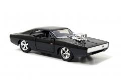 Set 2 masinute metalice - Fast & Furious - Dom's Dodge Charger R/T si Brian's Toyota Supra