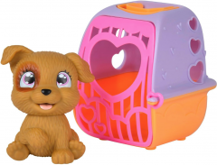 Figurina  - Animalut cu cusca de transport, mai multe modele