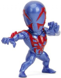 Set 4 figurine metalice - Marvel Spider-Man - Spider-Man, Spider-Man 2099, Spider-Man(Miles Morales), Venom