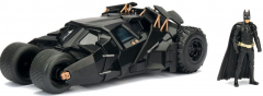Figurina si masinuta metalica - The Dark Knight - Batmobile & Batman