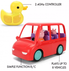 Masina cu telecomanda - Peppa Pig - Family Car