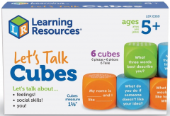 Jucarie educativa - Let's Talk Cubes - Feelings, social skills, you