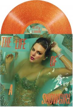 The Life Of A Showgirl (Portofino Orange Glitter Vinyl, Sweat And Vanilla Perfume Edition)