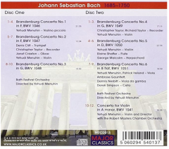 Bach: Brandenburg Concertos Nos. 1-6