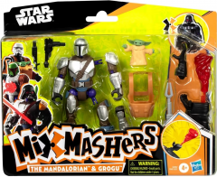 Figurina - Mix Mashers - Star Wars: The The Mandalorian & Grogu