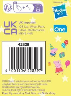 Jucarie de plus - Peppa Pig - Peppa Wutz Party, 38cm