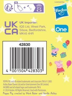 Jucarie de plus - Peppa Pig - Schorsch Wutz Party, 37cm