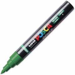 Marker - Varf pensula - Verde