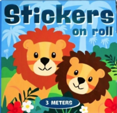 Rola de autocolante la cutie - Jungla