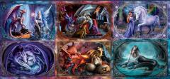 Puzzle panoramic 9000 piese - Creaturi fantastice
