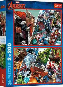 Puzzle 2 X 200 piese - Marvel - Avengers
