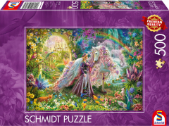 Puzzle 500 piese - Calatorie de vis cu unicornul