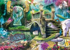 Puzzle 1000 piese - Gradina secreta