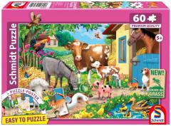 Puzzle 60 piese - Ferma
