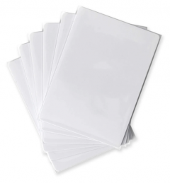 Set 100 folii protectie cartonase - Exact Fit - Vault X