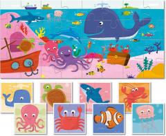 Puzzle 32 piese - Pe Mare