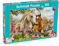 Puzzle 150 piese - Iapa si manz