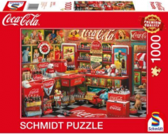 Puzzle 1000 piese - Coca Cola - Nostalgieshop