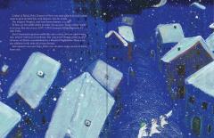 Trei oameni de zapada si-un catel tot de zapada