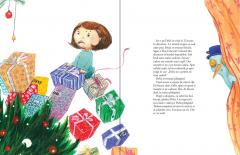 Trei oameni de zapada si-un catel tot de zapada