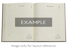 Agenda 2026 - Paperblanks - Foiled (Old Leather Collection) - Mini 12-Month Day-at-a-Time Hardcover Flexi