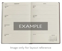 Agenda 2026 - Paperblanks - The Orchard (Persian Poetry) - Mini 12-Month Horizontal Hardcover Flexi