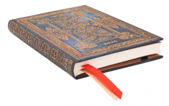 Agenda 2026 - Paperblanks - Blue Luxe (Luxe Design) - Mini 12-Month Verso Hardcover Flexi