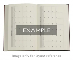 Agenda 2026 - Paperblanks - Gaudi's Sun (Gaudi’s Mosaics) - Midi 12-Month Verso Hardcover Flexi