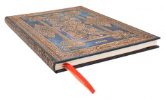 Agenda 2026 - Paperblanks - Blue Luxe (Luxe Design) - Grande Vertical Hardcover Flexi