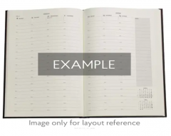 Agenda 2026 - Paperblanks - Layla (Persian Poetry) - Grande 12-Month Vertical Hardcover Flexi