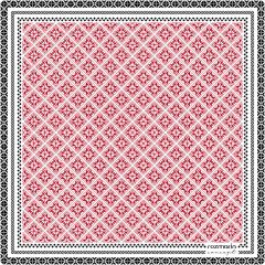 Esarfa - Stelute rosii 65cm