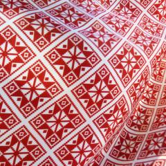 Esarfa - Stelute rosii 65cm