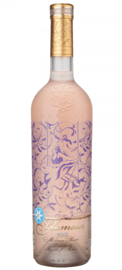 Vin rose - Glamour Rose - Pinot Noir & Merlot, Demidulce