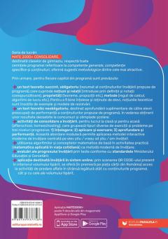 Matematica. Consolidare clasa a VIII-a (Algebra, geometrie) - Partea II