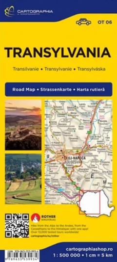 Harta rutiera - Transylvania