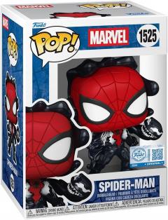 Figurina Spider-Man (Symbiote) - Pop! Marvel - Funko