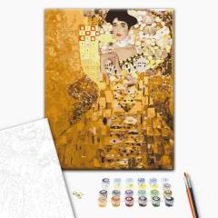 Set pictura pe numere  - Portretul Adelei Bloch-Bauer - Gustav Klimt