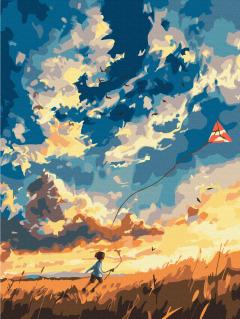 Set pictura pe numere - In bataia vantului