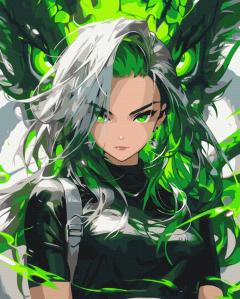 Set pictura pe numere - Suflet de dragon