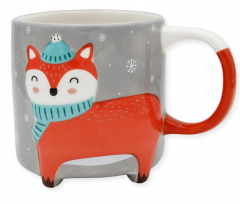 Cana 500 ml - Cute Animals - Fox