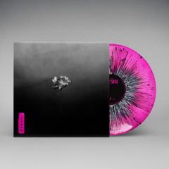 Lotus - Pink Translucent with White & Black Splatter Vinyl
