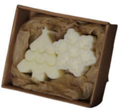 Set 2 lumanari parfumate - Brad + fulg