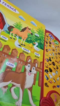 Lumea Animalelor-carte cu 52 de sunete