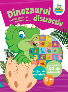 Dinozaurul distractiv - Sarcini jucause pentru copii