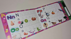 Sa invatam Literele ABC - Scrie si Sterge